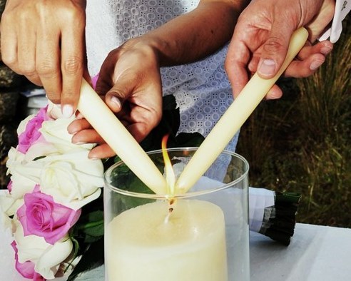 mykonos wedding package.com Symbolic Ceremony CandleLightingCeremony
