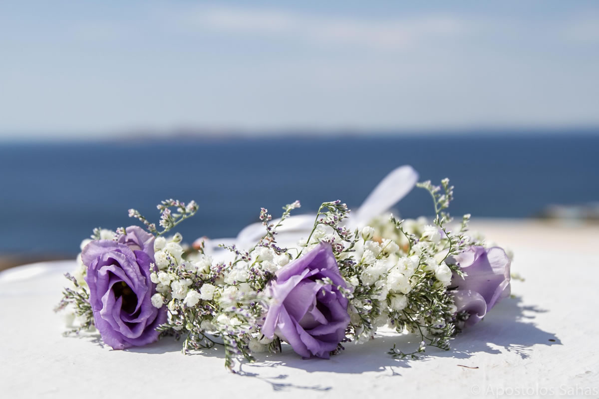 Flowers Decoration Mykonos Wedding Package 26